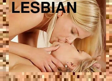 vagina-pussy, lesbian-lesbian, remaja, gambarvideo-porno-secara-eksplisit-dan-intens, permainan-jari, berambut-pirang