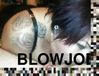 Bbw blowjob