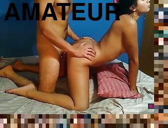 amatir, remaja, gambarvideo-porno-secara-eksplisit-dan-intens, pasangan, saudara-perempuan, berambut-cokelat