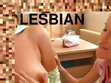Lesbian gagged