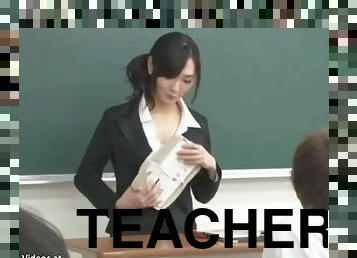 Jav new teacher cumshotted by the entire class