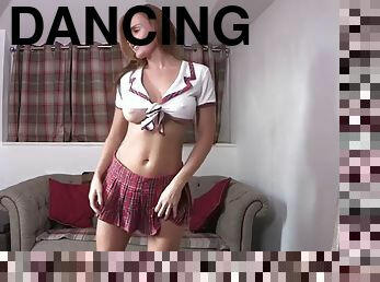 Amy green dancing upblouse