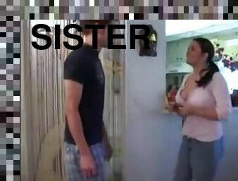 Sister and brother sex in homemade