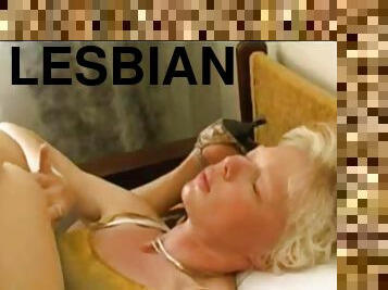 Lesbian sex with Old nanny Granny Masturbates With Teen I - Blonde