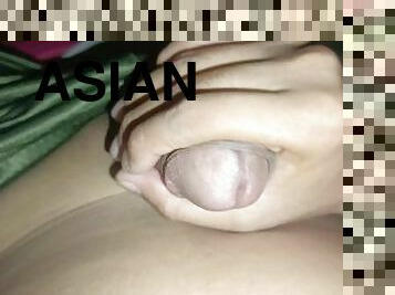 asia, mastubasi, amatir, dewasa, penis-besar, handjob-seks-dengan-tangan-wanita-pada-penis-laki-laki, tertangkap, seorang-diri, penis