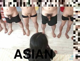 asiatique, amateur, anal, ados, hardcore, japonais, compilation, gangbang