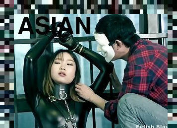 asiatique, bdsm, bondage, cuir