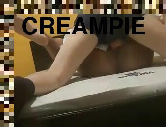 remaja, creampie-ejakulasi-di-dalam-vagina-atau-anus-dan-keluarnya-tetesan-sperma