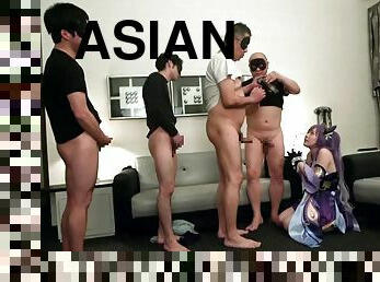 asiatique, gros-nichons, amateur, anal, babes, fellation, ados, hardcore, japonais, gangbang