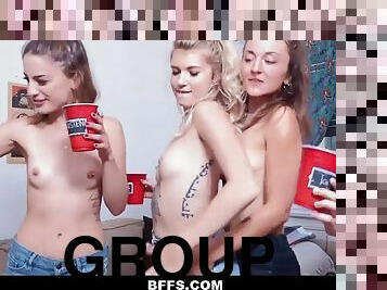 вечірка, підліток, груповий-секс-groupsex