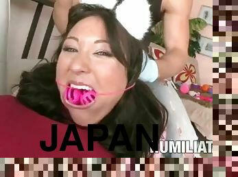 Japanese teen blowjob with creamy mustache