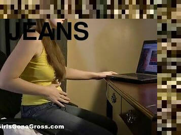 Farting in jeans