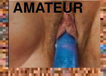 cul, grosse, masturbation, chatte-pussy, amateur, jouet, hardcore, belle-femme-ronde, gode