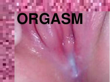 clitoris, masturbaatio, orgasmi, pillu-pussy, ruikkiminen, sormettaminen, kiimainen, nussiminen, täydellinen, märkä