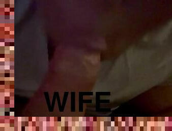 Hotwife Ky sucking old cock