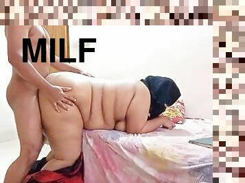 Desi MILF Hot Aunty fucked by neighbor - Big Ass Huge Cum
