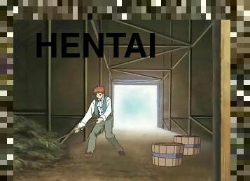 vörös, anime, hentai