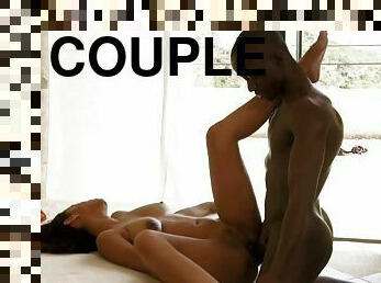 Couple ebony learns to love