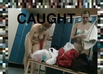 Chubby gals caught on hidden cam