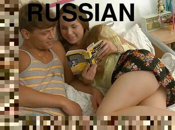 Extraordinary Russian Dorothea likes to lick beaver
