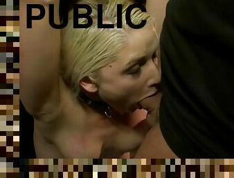 Blonde babe gets banged in public Princess Donna, Natasha Lyn