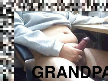 The compilation of cock on cam Grandpa