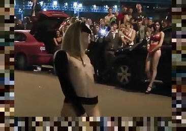 Another stripper at a street car event