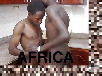 amateur, mamada, africano, chupando