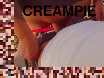 offentlig, amatør, cumshot, milf, hardcore, compilation, creampie, par, truser, cum