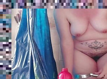 banhos, gordo, peluda, masturbação, cona-pussy, mulher-madura, hardcore, mãe, bbw, bochechuda