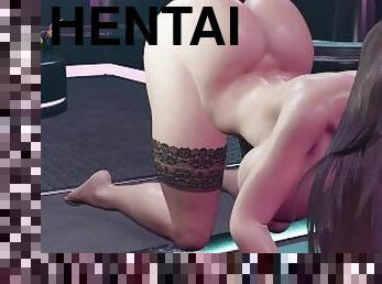 Tifa Lockhart Twerking Nude - Final Fantasy Cartoon Hentai