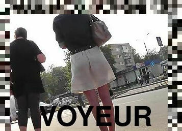 en-plein-air, public, cam, voyeur, jupe-en-l’air, culotte, parfait, fétiche