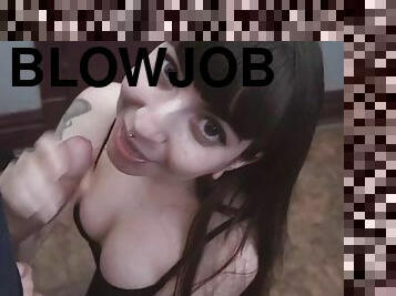 Bb goth blowjob