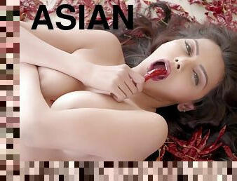 asiatique, interracial, bdsm, bout-a-bout, bondage
