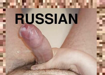 onani, russisk, amatør, cumshot, tenåring, handjob, fingret, cum, sperm, alene