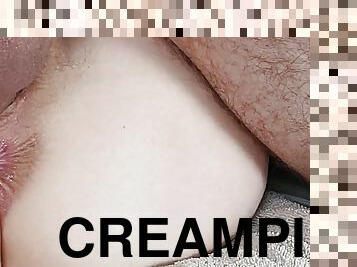 behåret, orgasme, fisse-pussy, amatør, kæmpestor-pik, hjemmelavet, creampie, bdsm, par, knepning-fucking