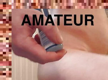 garrafa, amador, anal, brinquedo, gay, bdsm, pov, fetiche, dor