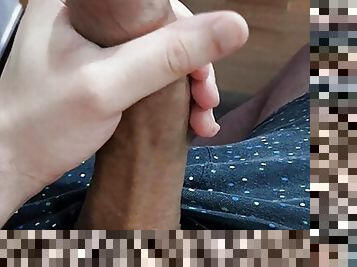 masturbation, amateur, énorme-bite, ados, gay, branlette, point-de-vue, fétiche, solo, minet