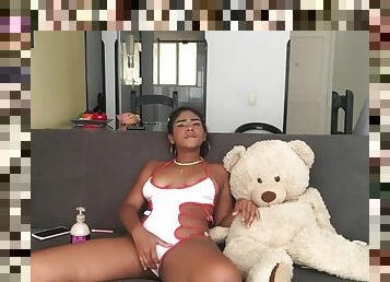 I Have Sex With My In Front Of My Husband With Teddy Bear