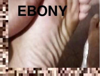 Stinky ebony feet