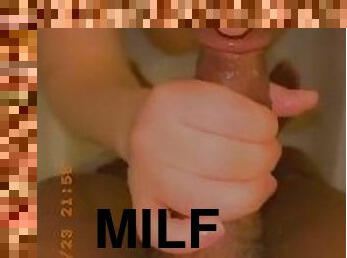 Horny Milf Shows That She Enjoys Warm Golden Showers As She Swallows Her stepSon’s Warm Piss.