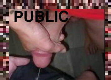 public, amateur, ejaculation-sur-le-corps, ejaculation-interne, point-de-vue, culotte, ejaculation