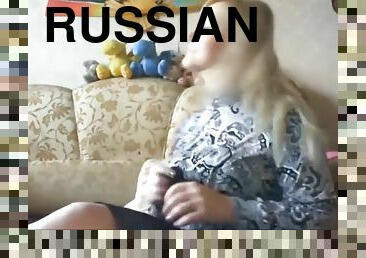 Russian mature cums