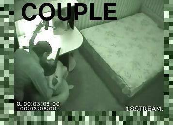 Hidden camera films couple fucking