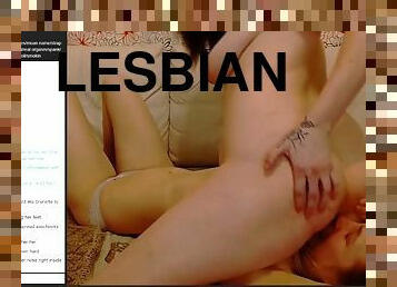 Lesbians face sitting