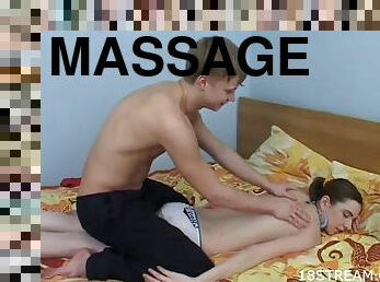 A great fuck after teaseful massages