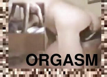 orgasmo, amador, anal, penetração-de-braço, rabo, dinamarques