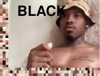 Black guy Dirty talk & cum