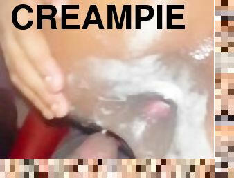 amatöör, anaal, creampie, munn