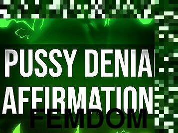Pussy Denial Affirmations for Losers JOI